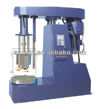glaze dispersion mixer,hydraulic lift rotary and blade cylinder 11KW, JF-11