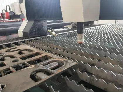 cnc machine cutting metal