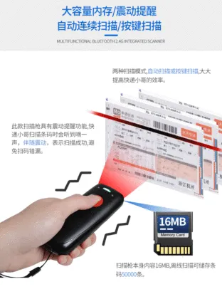 Brand New Wirelss Bluetooth Scanner