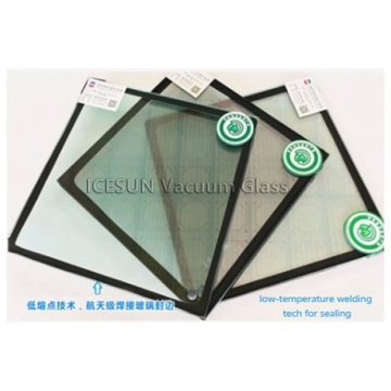Low-e Vacuum Glass with Mirror Eye for Windows