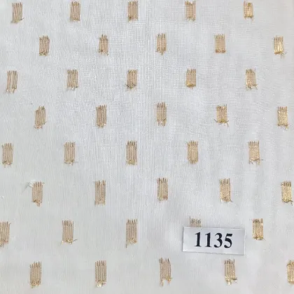 Dyed Polyester Metallic Fabric