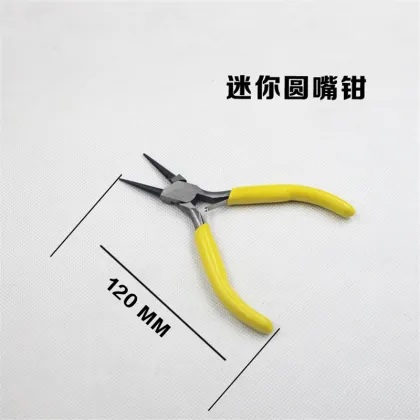 Mini pliers small pliers manufacturers 5 inch needle-nosed pliers jewelry handmade beaded DIY jewelry pliers hardware tools