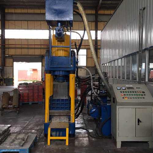 Lead metal Scrap briquetting press