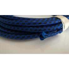 Black Cotton Braided Sleeve Wire Harness