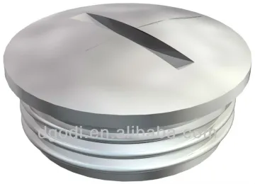 custom made aluminum metal plug screw