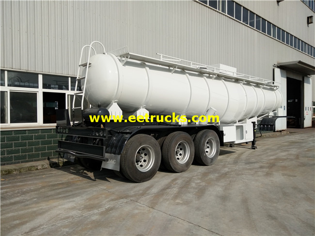 H2SO4 Transport Tank Trailer