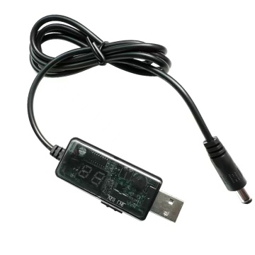 Factory Wholesale USB to DC 3.5mm Cable with Display: 9V/12V Optical Cat Booster