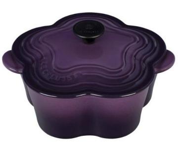 flower shape enamel stock pot