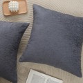 100% polyester plain color pillow cover