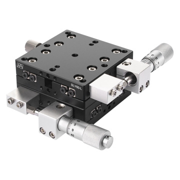 Vysoce přesný ruční stolek z hliníkové slitiny v ose XY 60 mm