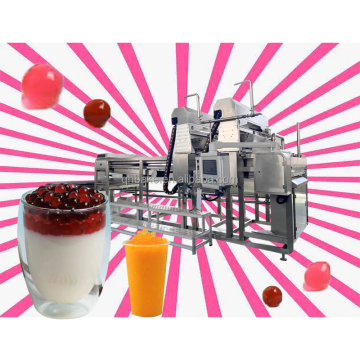 QH Taiwan Bubble Tea Big Popping Boba Production Line