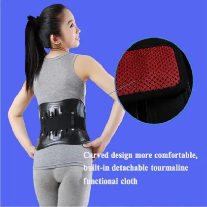 Posture Correction Medical Leather Lumbar Support Belt