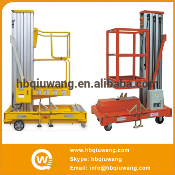 Single Mast Push Around Boom Lift