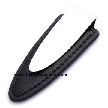 Promotion PU Leather Gift Custom Design Money Clip (BK21535)