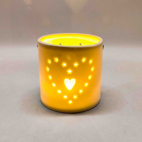 Lanterna LED de cerâmica Heart Star