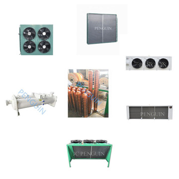 Aluminum Material Fin Type Copper Tube Evaporator and Condenser for Cold Storage