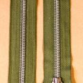 Heavy duty  brass separating zippers for garment