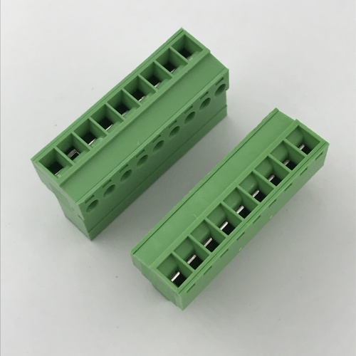 Morsettiera plug-in passo 3,81 mm a 9 pin