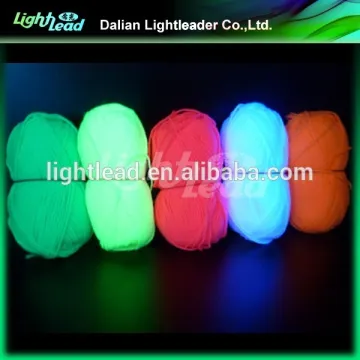 mass production luminescent knitting acrylic yarn excited by UV lightlead for clothing                        
                                                                                Supplier's Choice