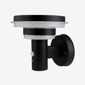 Solar-Powered Waterproof Outdoor LED Wall Light