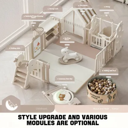 Baby and Kids Furniture: Crawling Mats, Playpens, and Indoor Play Areas for Home