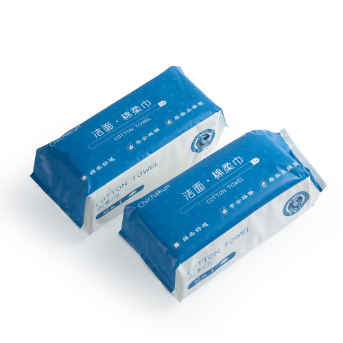 Toallitas secas desechables para limpieza facial suave