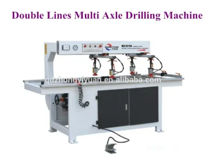 qingdao machinery Double Lining Multi-Axle woodworking drilling machinery