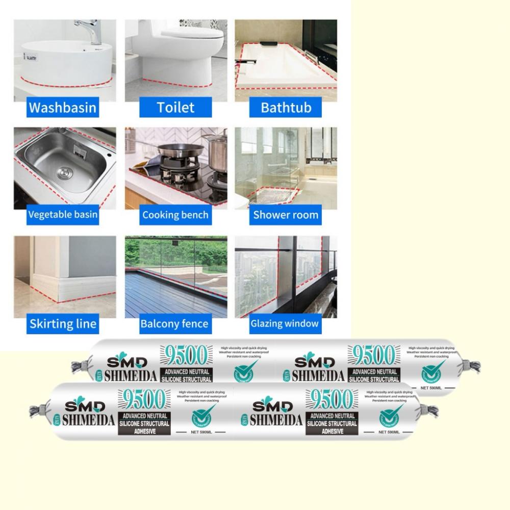 SMD9500ニュートラルシリコンシーラントコーキング