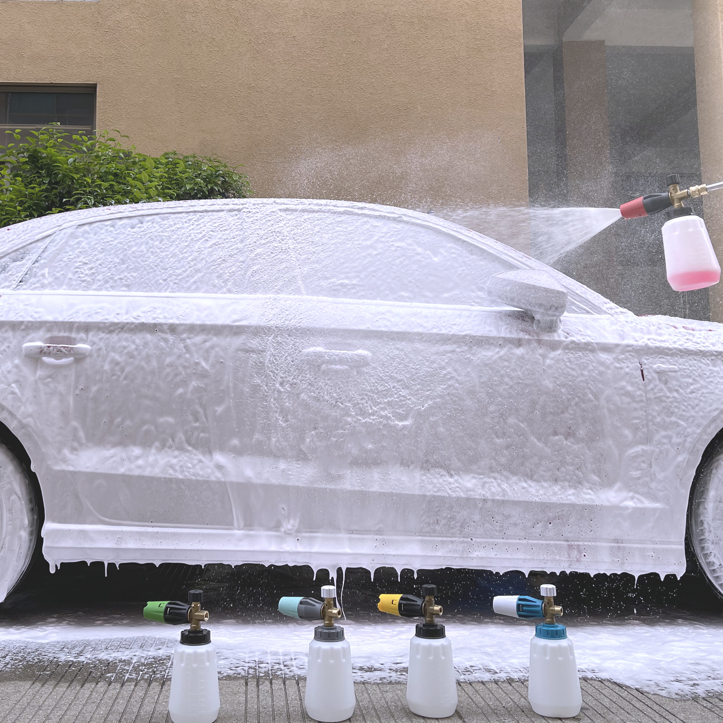 Druckreiniger Schaumkanonen -Auto Waschmaschine Schneeschaum Lanze