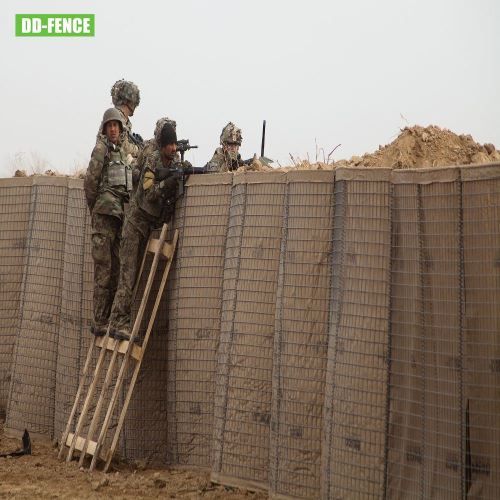 Mesh Gabion Defensive Barrier Military Gabion Barrier Manufactory