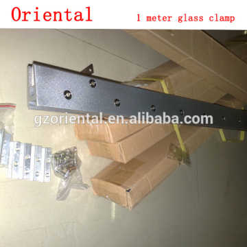 long glass clamp for frameless automatic sliding door