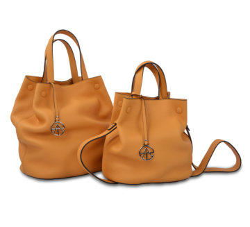 Fashionable drawstring bucket bag is durable