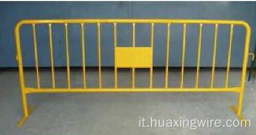 Recinzione temporanea rivestita in PVC