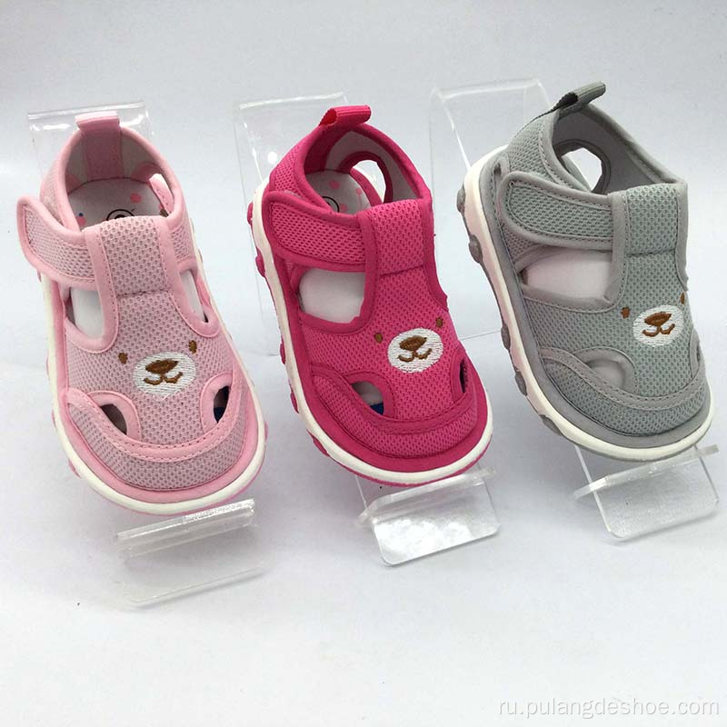 Новые милые сандалии для маленьких девочек