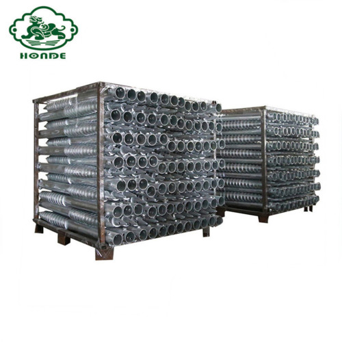 CE Certificate Helical Piles Screw Pile For Garden