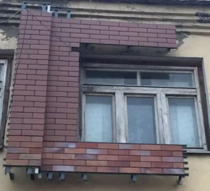 Curtain Wall Brick Slip Tiles