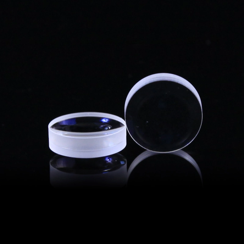 Symmetrical Biconvex Lens, Custom Made Coating Spherical Double Convex Lens