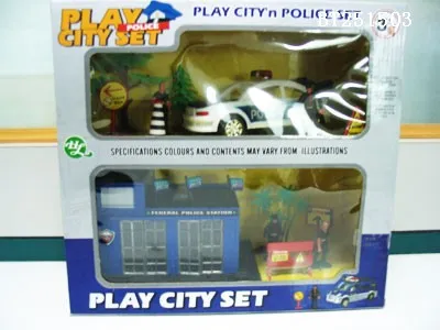 POLICE STATION PLAY SET