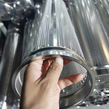 Custom Size 304/316 Stainless Steel Perforated Strainer Basket