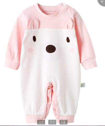 new design Autumn comfortable infants & toddlers lovely long sleeve cotton leotard baby clothes