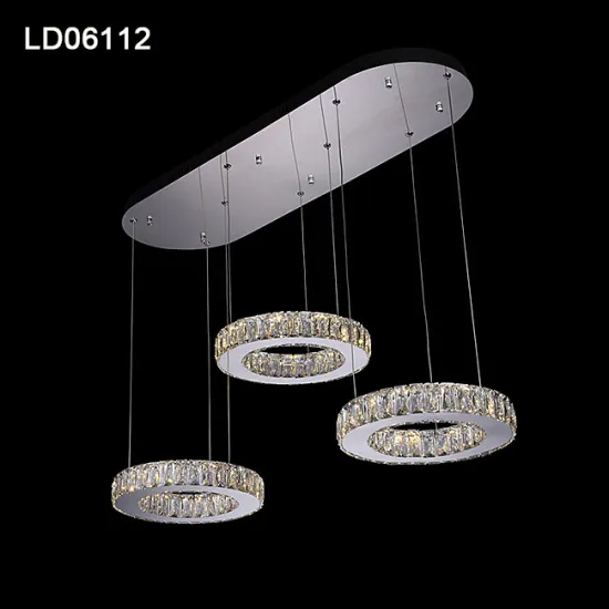 modern crystal pendant lamp chandelier led hanging