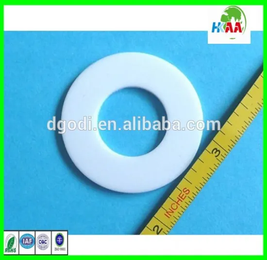 Thin ring gasket joints teflon backup washers