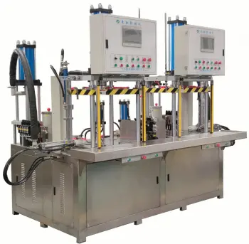 Double-station four-column type 20T wax injection machine