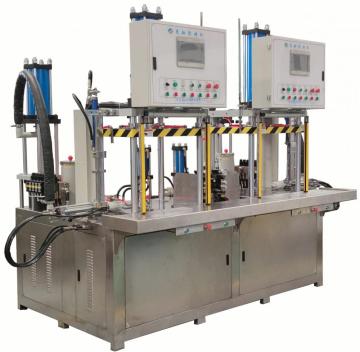Double-station four-column type 20T wax injection machine