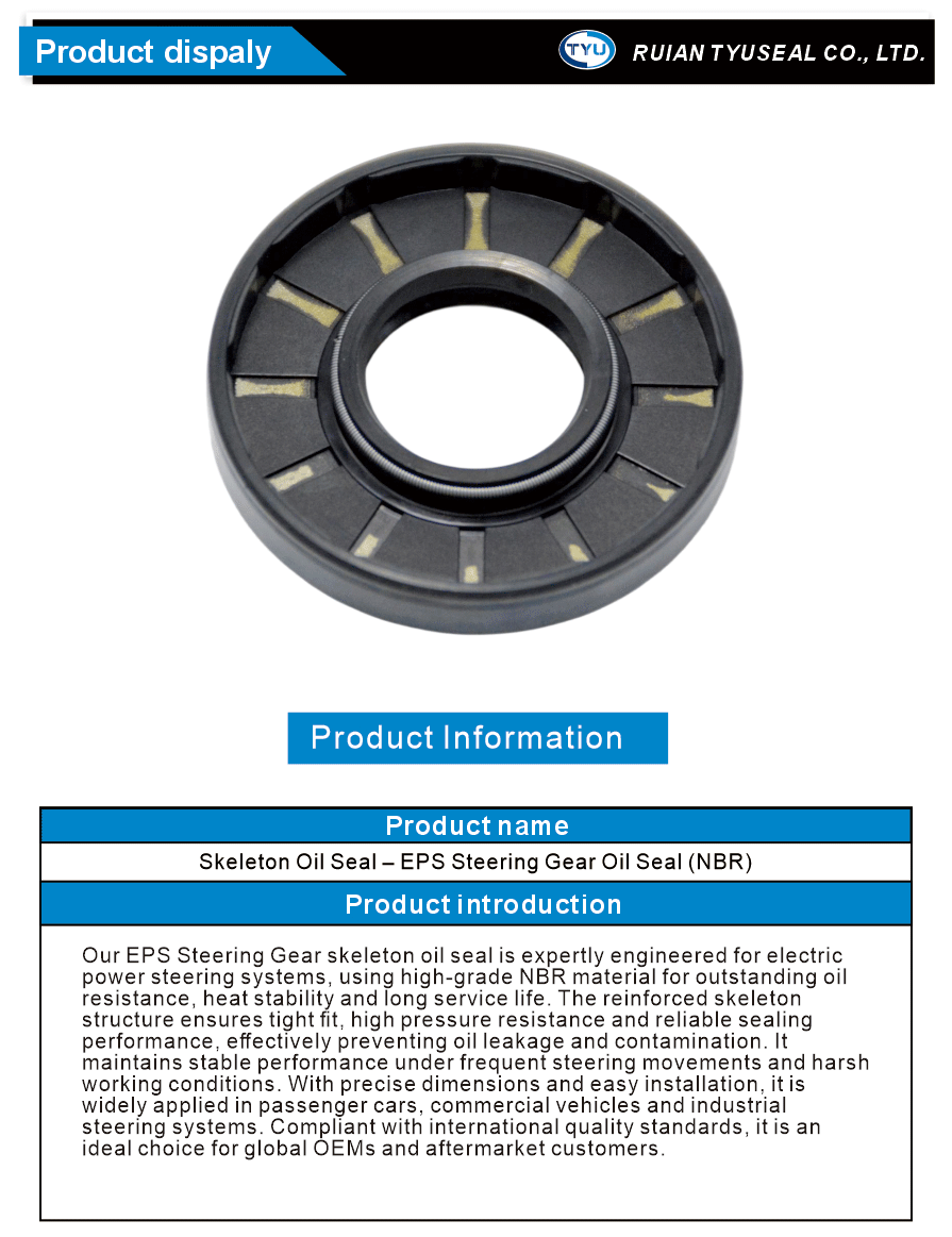 Steering Gear Oil Seal