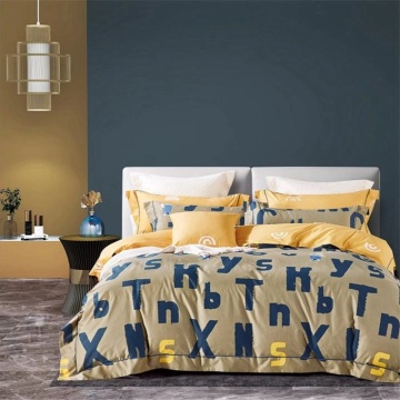 King Size 100% Cotton Luxury Bedding Set with Pillow Cases