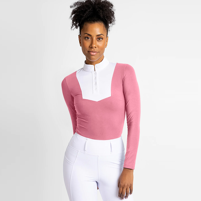 Zip Long Sleeve Riding Tops