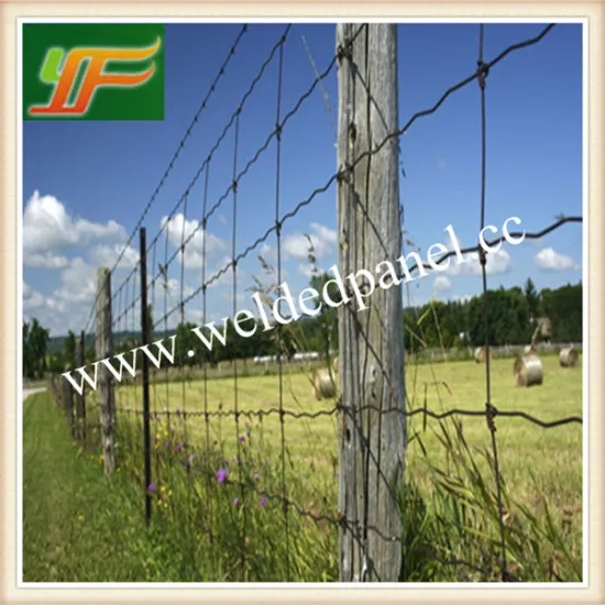 NEW Hot dipped galvanized 8ft USA Farm fence / 8ft wire mesh fencing