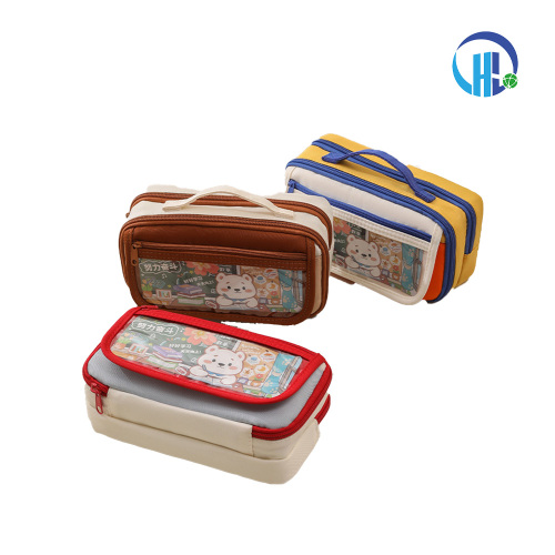 Tempat Pensil Kartun Anak-anak Bergaya Ins