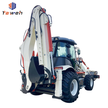 YAWEH 388 4WD MINI TRACTEUR AVEC LE FONDIQUE FRANT ET